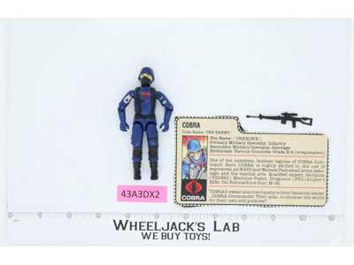 Cobra V1.5 100% Complete G.I. Joe 1983 Hasbro Vintage Action Figure