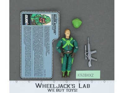 Major Altitude V1 100% Complete G.I. Joe 1991 Hasbro Vintage Action Figure