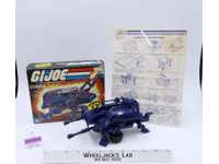 Cobra A.S.P. ASP W/ Box 100% Complete G.I. Joe 1984 Hasbro Vintage Vehicle