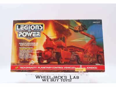 Tech Dynasty Planetary Control Vehicles W/Lt. Jondice Legions of Power Tonka