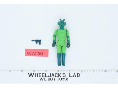 Greedo 100% Complete Star Wars 1978 Vintage Kenner Action Figure NO REPRO