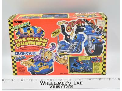Crash Cycle The Incredible Crash Dummies 1991 Tyco NEW SEALED MISB