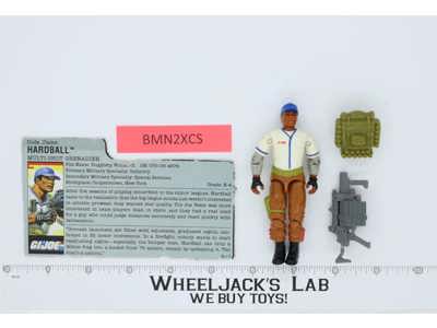 Hardball V1 100% Complete G.I. Joe 1988 Hasbro Vintage Action Figure
