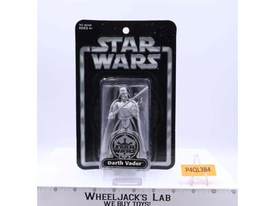 Silver Darth Vader Star Wars 2004 Hasbro Action Figure NEW SEALED