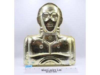 C-3PO Gold Action Figure Storage Case Star Wars 1983 Kenner