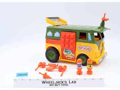 Party Wagon 100% Complete Teenage Mutant Ninja Turtles TMNT 1989 Playmates