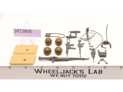Lot Battle Gear Accessory Pack 1 Set 9 1984 Weapons G.I. Joe Vintage