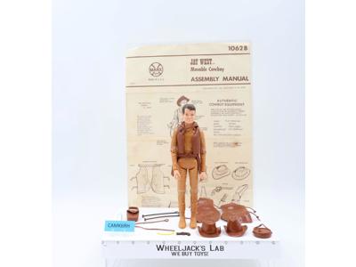 Jay West 9" Movable Cowboy Best Of The West Complete 1974Johnny West Marx Figure