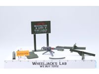 Machine Gun Defense Unit 100% Complete GI Joe 1984 Hasbro Action Figure Playset