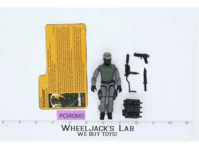 Shockwave V2 NIGHT FORCE 100% Complete G.I. Joe 1989 Hasbro Vintage Figure