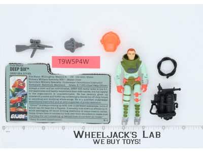 Deepsix V2 100% Complete 1989 G.I. Joe Hasbro Vintage Action Figure