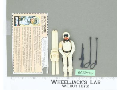 Snow Job V1 100% Complete RED CARD BACK G.I. Joe 1983 Hasbro Vintage Figure