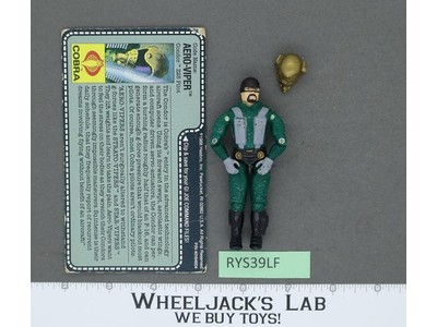 Aero-Viper V1 100% Complete G.I. Joe 1989 Hasbro Vintage Action Figure