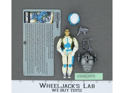 Countdown V1 100% Complete G.I. Joe 1989 Hasbro Vintage Action Figure