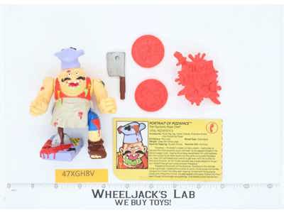 Pizzaface 100% Complete Teenage Mutant Ninja Turtles 1990 Vintage Playmates