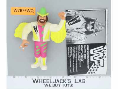 Macho Man 100% Complete WWF WWE Wrestling 1993 Hasbro Vintage Action Figure