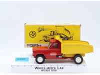 Mini-Tonka Dump Truck #60 W/Box RED & YELLOW Vehicle Vintage