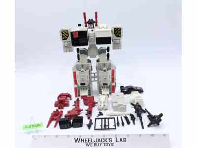 Metroplex 100% Complete Vintage 1985 G1 Transformers Hasbro Action Figure