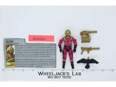 Voltar V1 100% Complete G.I. Joe 1988 Hasbro Vintage Action Figure