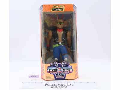 Throttle Mega Mice Biker Mice from Mars 1994 Galoob Playset NEW MISB SEALED