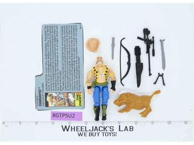 Gnawgahyde V1 100% Complete G.I. Joe 1989 Hasbro Vintage Action Figure