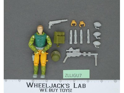 Capt. Grid-Iron V1 100% Complete 1990 G.I. Joe Hasbro Vintage Action Figure