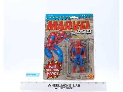 Spider-Man Web Suction Marvel Super Heroes 1994 Toybiz Action Figure NEW MOC