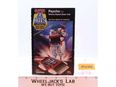 Psycho Show Car 100% Complete W/Box 1983 Super Gobots Go-Bots Bandai Tonka