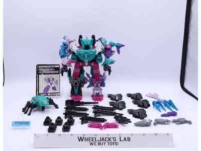 Piranacon 100% Complete Vintage 1988 G1 Transformers Hasbro Action Figure