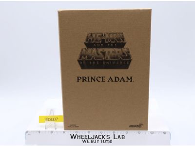 Prince Adam w/ Mailer MOSC NEW He-Man and MOTU 2018 Mattel Super 7 Action Figure