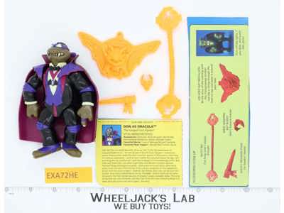 Dracula Don 100% Complete Universal Studios Monsters TMNT 1993 Playmates