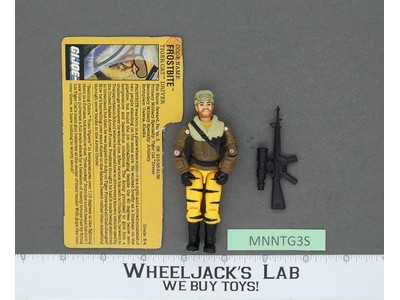 Frostbite V2 Tiger Force 100% Complete 1988 G.I. Joe Hasbro Vintage Figure
