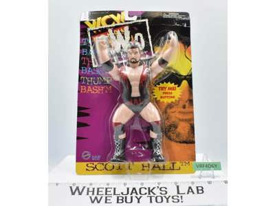 Scott Hall WCW NWO Collectable Wrestlers NEW MOSC Original SF Toymakers 1997
