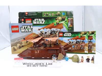 #75020 Jabba's Sail Barge W/Box POSTER & Instructions Lego 2013 Star Wars