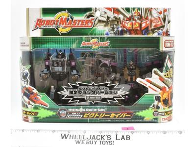 Victory Saber #1 RM-17 Black Version Robot Masters Transformers 2004 Takara MISB
