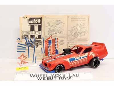 Dragster Funny Car Evel Knievel 1976 Ideal Toy Vintage Action Figure Vehicle