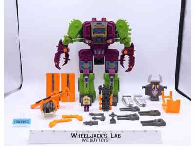 Scorponok 100% Complete Vintage 1987 G1 Transformers Hasbro Action Figure