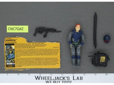 Charbroil V2 Night Force 100% Complete G.I. Joe 1989 Hasbro Vintage Figure