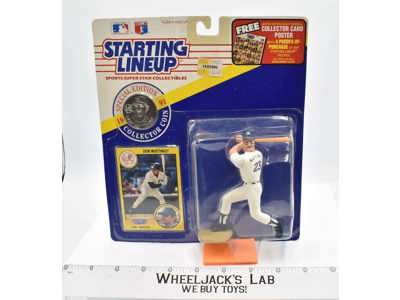 Don Mattingly Starting Lineup Collector Coin Series Edition MLB 1991 NEW Kenner