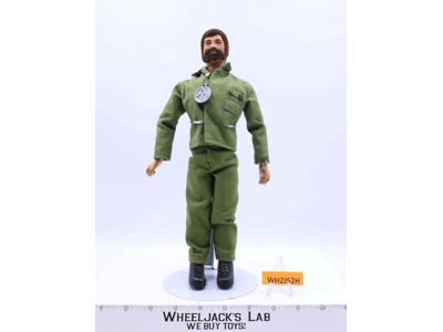 Talking Adventurer Flocked Brown Hair & Beard 12" GI Joe 1970 Hasbro Figure