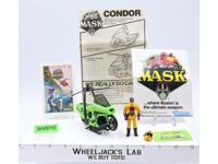 Condor W/Brad Turner 100% Complete UNUSED STICKERS M.A.S.K.1986 Kenner Vehicle