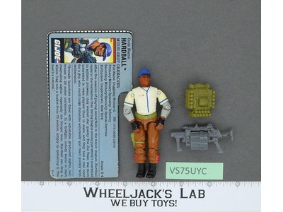 Hardball V1 100% Complete G.I. Joe 1988 Hasbro Vintage Action Figure
