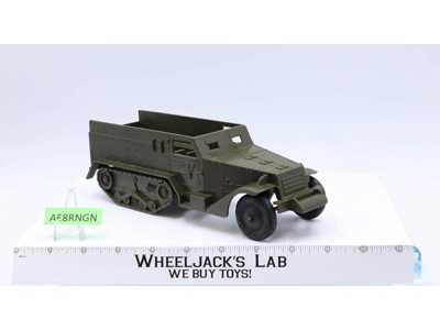 U.S. Half Track Truck 1970's Ideal Toys Vintage Military Vehicle