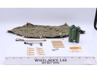 GI Joe Action Marine Beachhead Assault Tent Set 1964 Vintage 12" Accessory