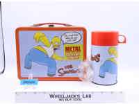 The Simpsons Deep Thoughts Metal Lunchbox W/Thermos NECA Limited Edition