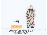 Han Solo Trench Coat 100% Complete Star Wars ROTJ 1983 Vintage Kenner NO REPRO