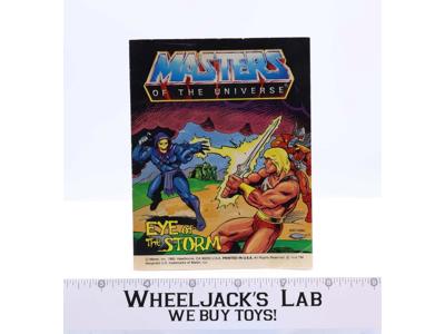 Eye Of The Storm Mini Comic Book MOTU Masters of the Universe 1985 Mattel
