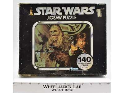 Han & Chewbacca Star Wars 1977 Kenner 140 Piece 14x18 Jigsaw Puzzle