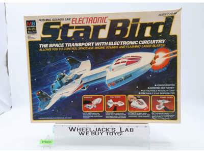 Electronic Star Bird 100% Complete 1978 Milton Bradley Action Figure Vehicle