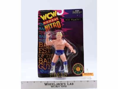 Ric Flair WCW Monday Nitro Collectable Wrestlers MOSC Original Toymakers 1997